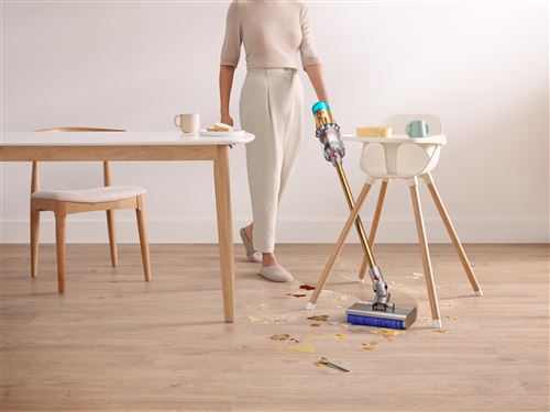 Aspirateur laveur Dyson V12s Detect Slim Submarine 545 W Gris